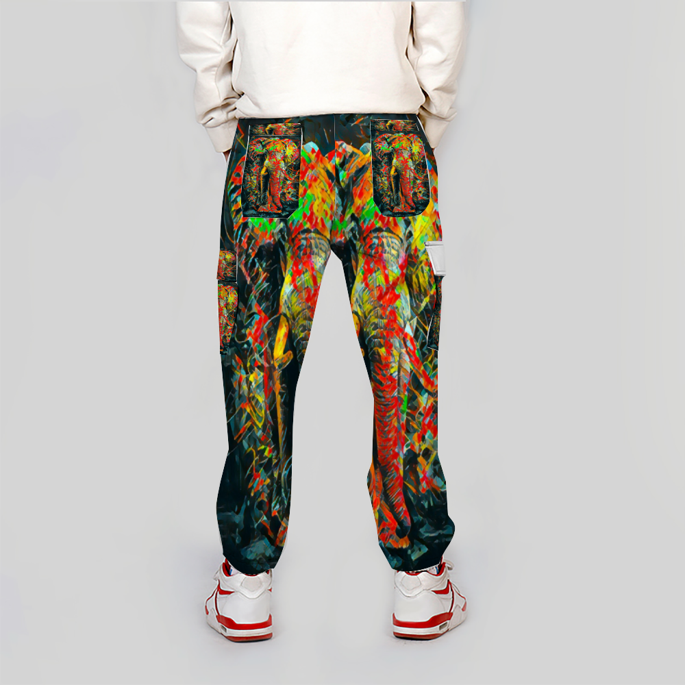 Custom Unisex All Over Print Long Casual Baggy Jogger Pants