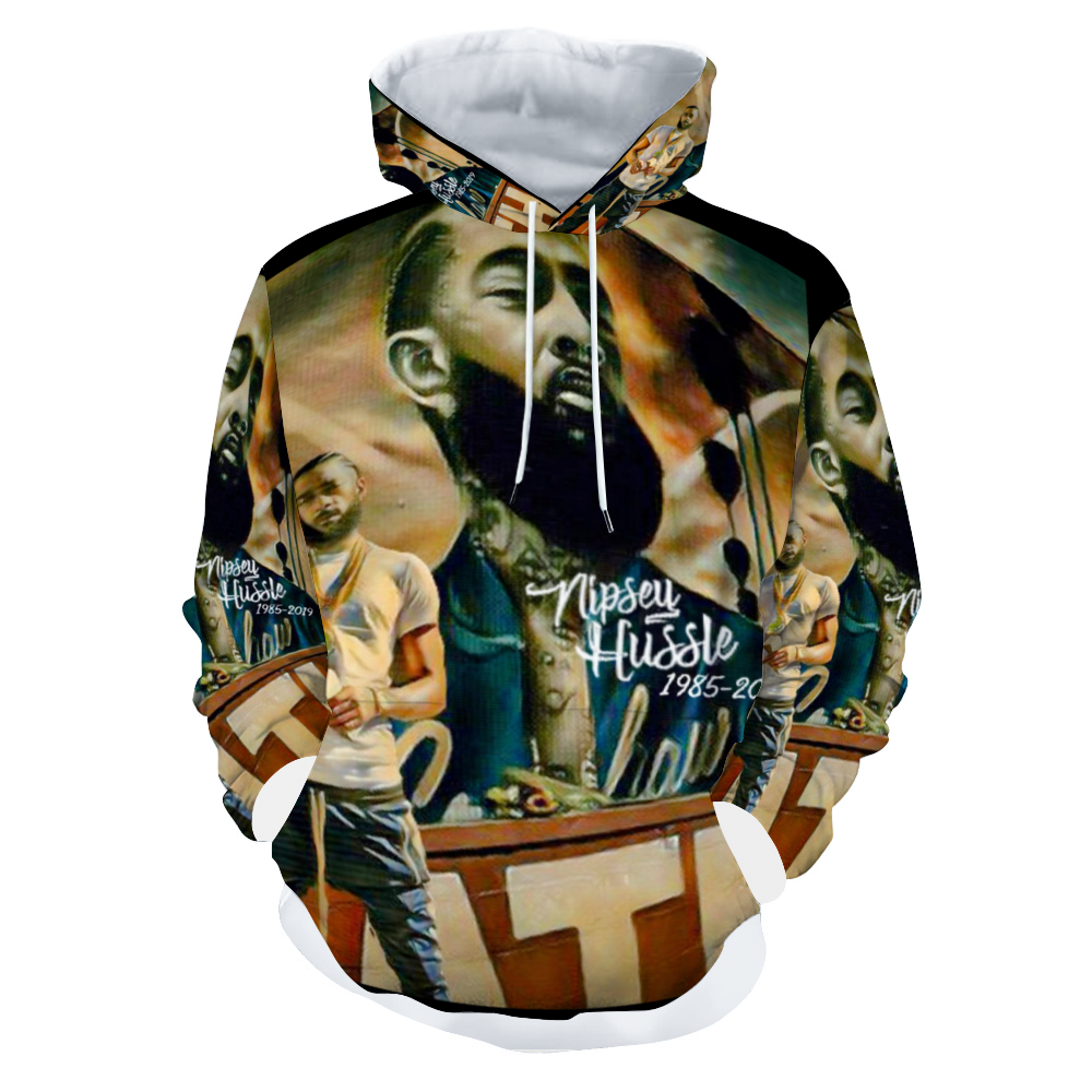 Customizable Unisex All Over Print Plush Hoodies with Pockets