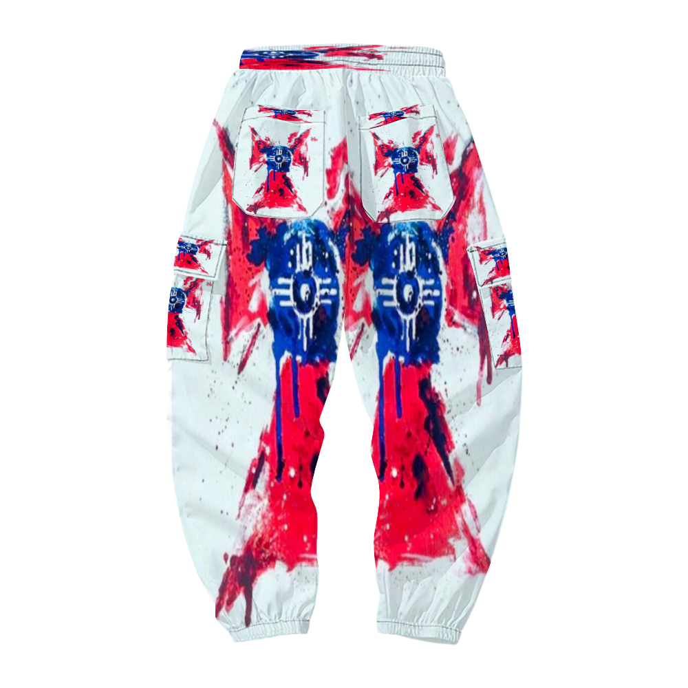 Custom Unisex All Over Print Long Casual Baggy Jogger Pants