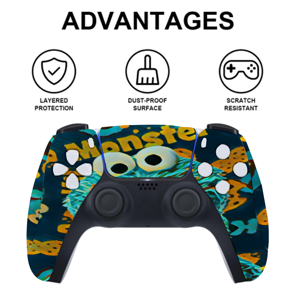 Custom  Sticker for PS5 Controller PS5 Console Sticker  Digital Version and Disc Version