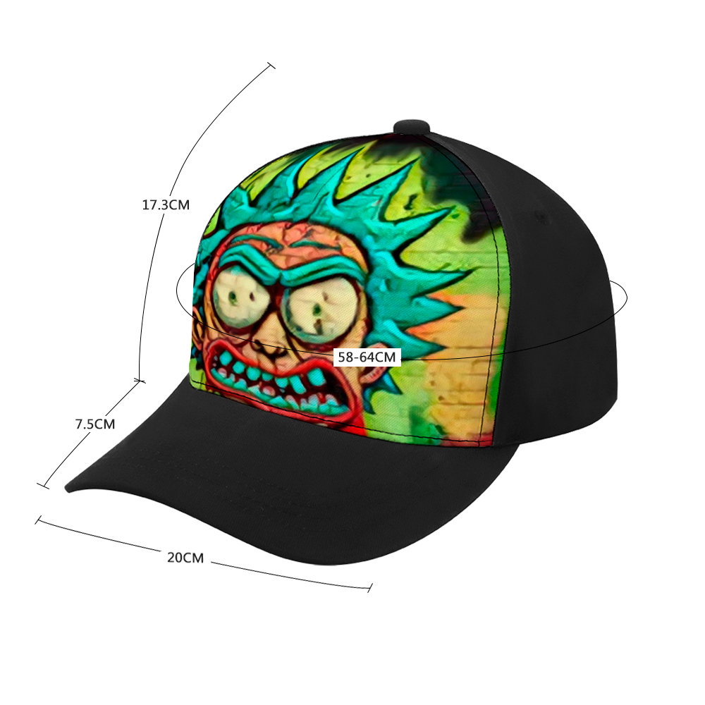 Custom Multicolor Unisex Adjustable Baseball Hat