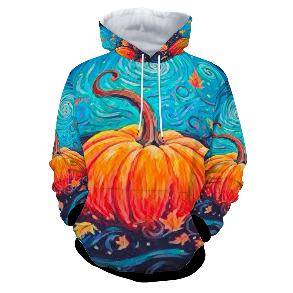 Customizable Unisex All Over Print Plush Hoodies with Pockets