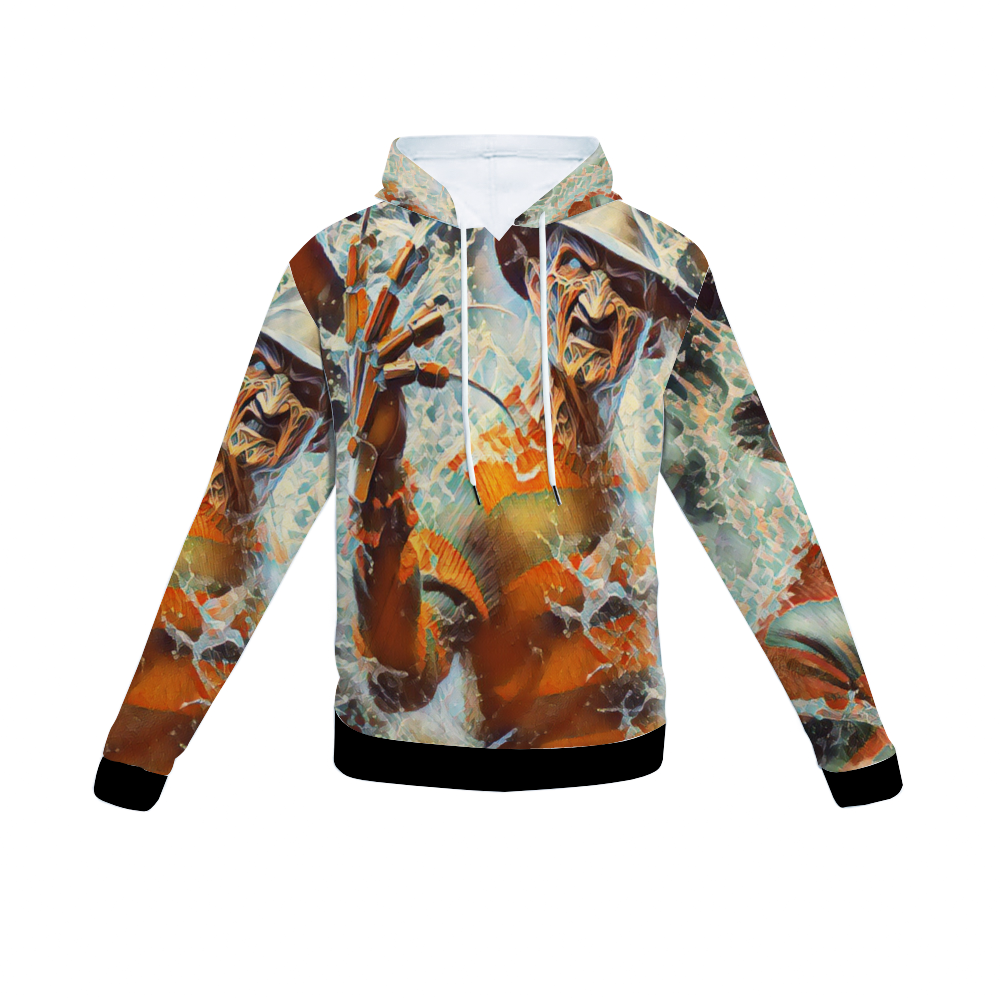 Customizable Unisex All Over Print Plush Hoodies with Pockets