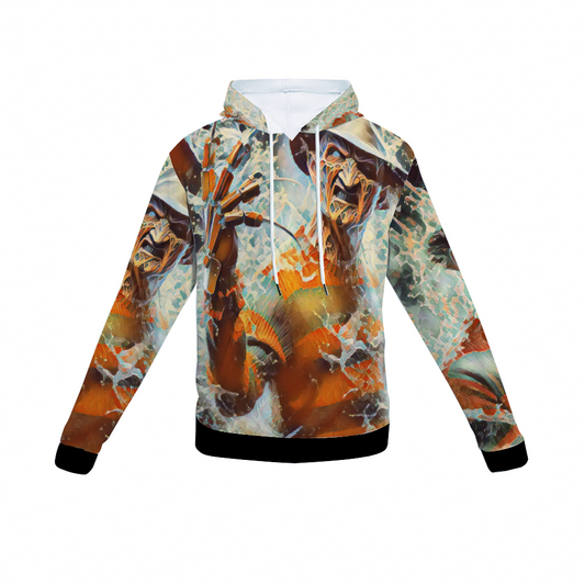 Customizable Unisex All Over Print Plush Hoodies with Pockets