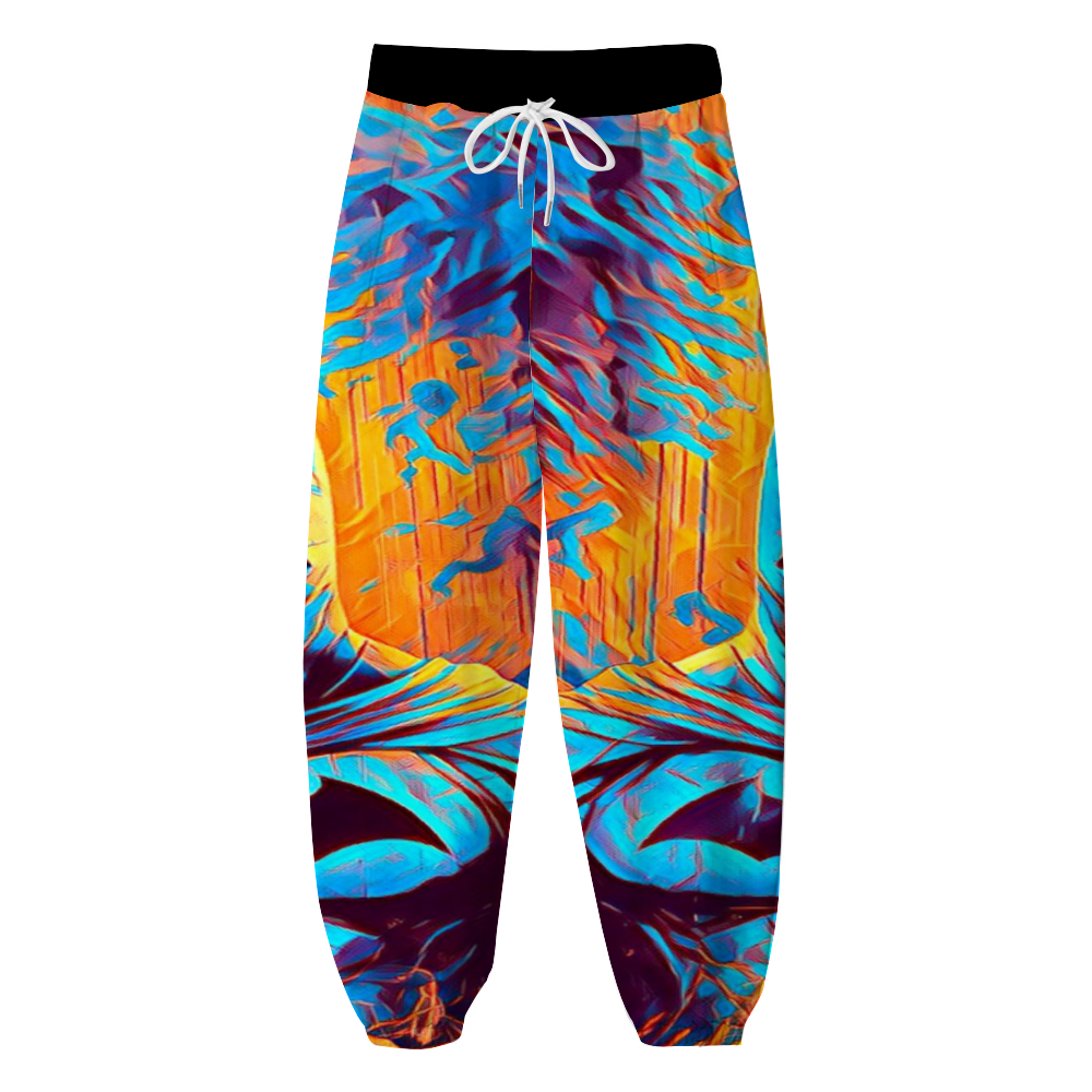 Custom Unisex All Over Print Long Casual Baggy Jogger Pants