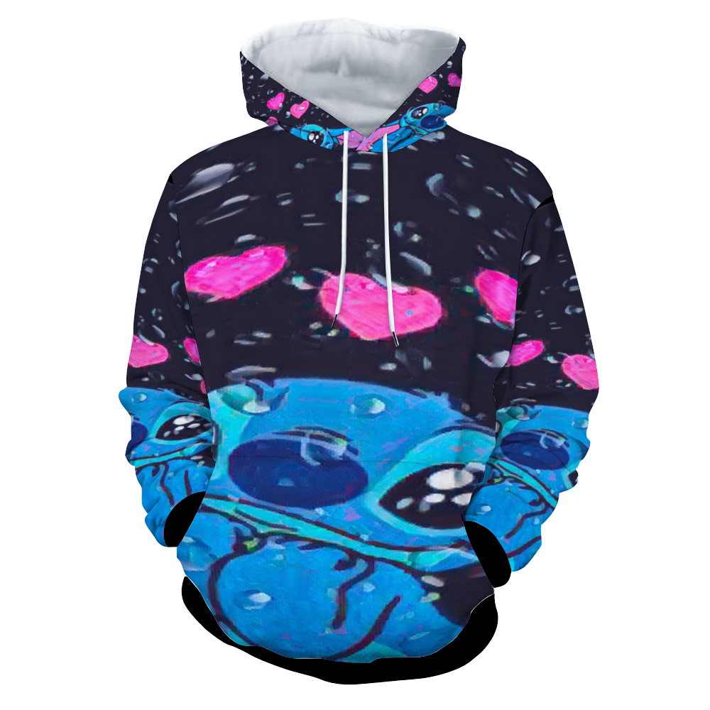 Customizable Unisex All Over Print Plush Hoodies with Pockets