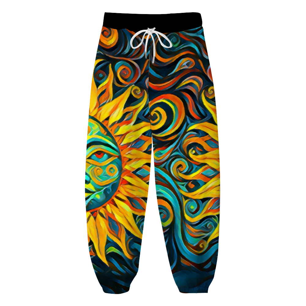 Custom Unisex All Over Print Long Casual Baggy Jogger Pants