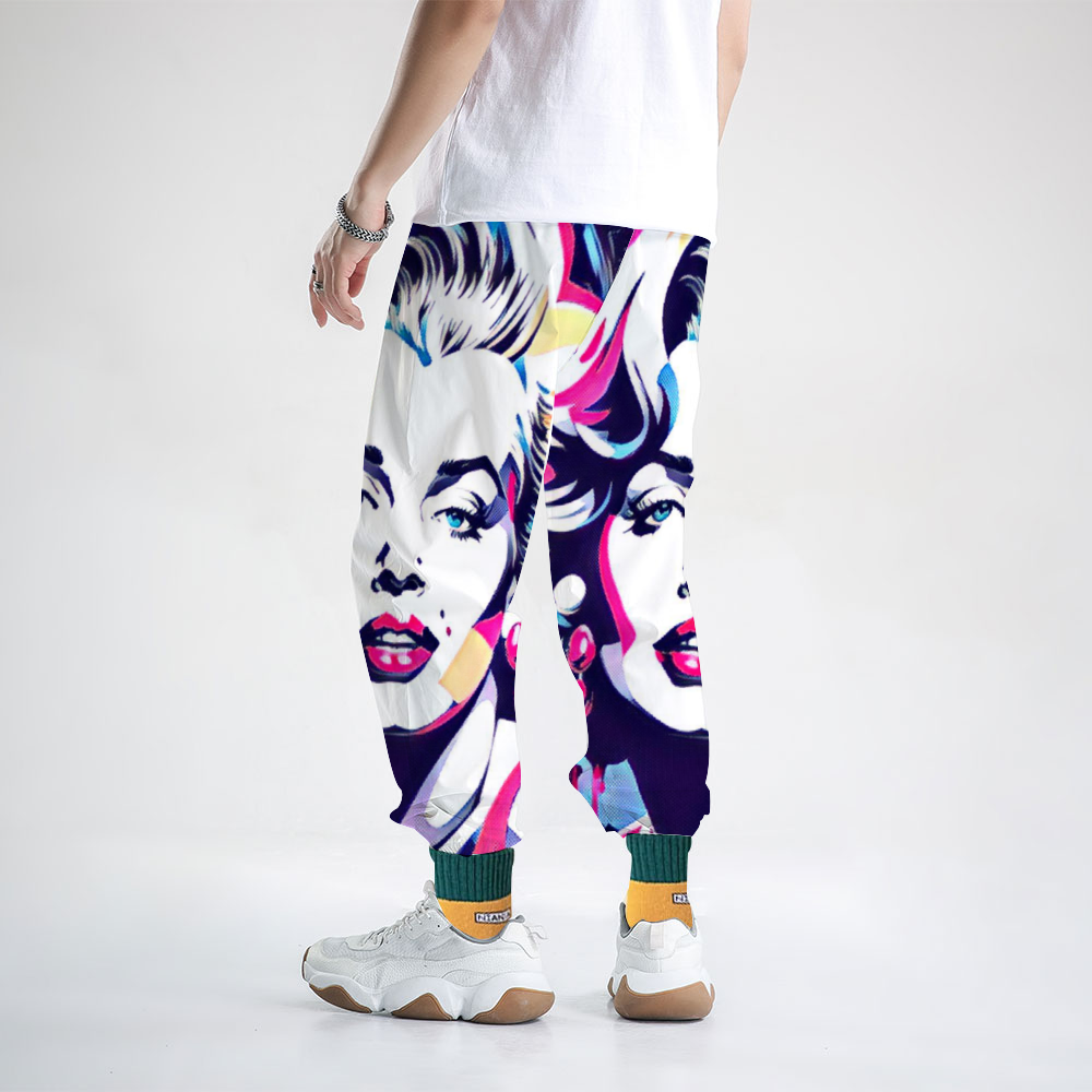 Custom Unisex All Over Print Long Casual Baggy Jogger Pants