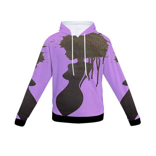 Customizable Unisex All Over Print Plush Hoodies with Pockets