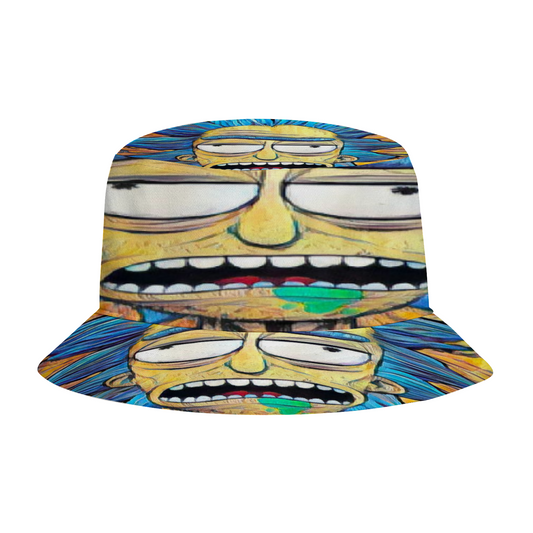 Custom Hats All Over Print Bucket Hat with Customized Under Brim