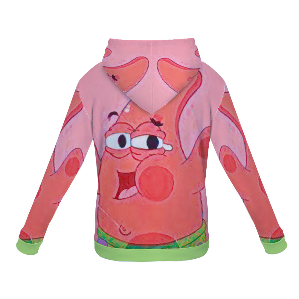 Customizable Unisex All Over Print Plush Hoodies with Pockets