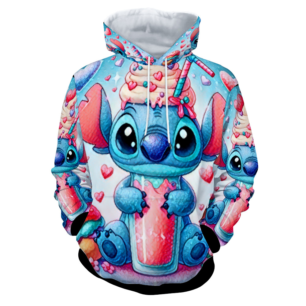 Customizable Unisex All Over Print Plush Hoodies with Pockets