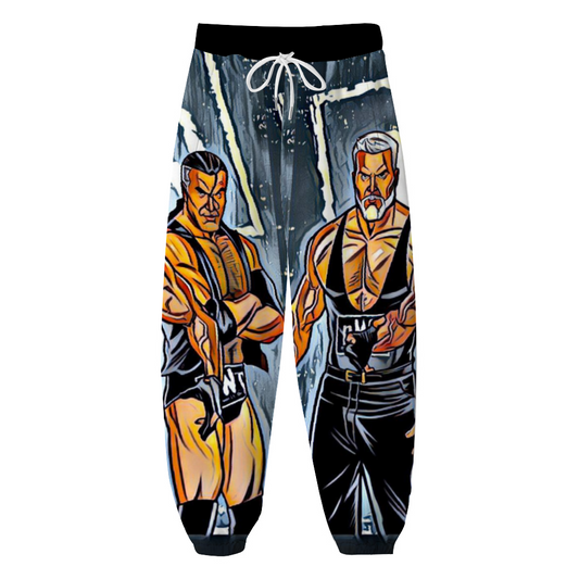 Custom Unisex All Over Print Long Casual Baggy Jogger Pants