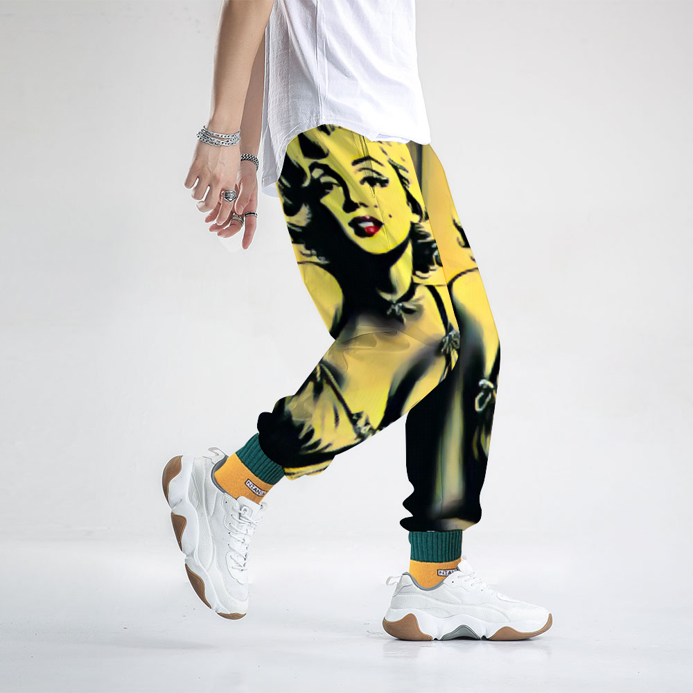 Custom Unisex All Over Print Long Casual Baggy Jogger Pants