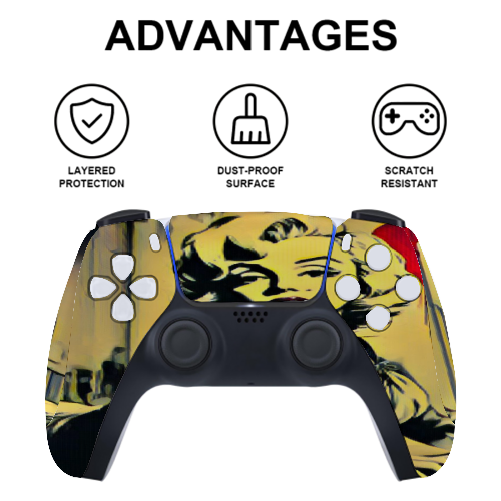 Custom  Sticker for PS5 Controller PS5 Console Sticker  Digital Version and Disc Version