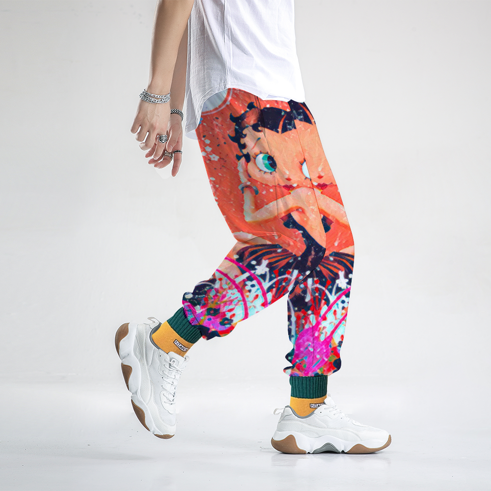 Custom Unisex All Over Print Long Casual Baggy Jogger Pants