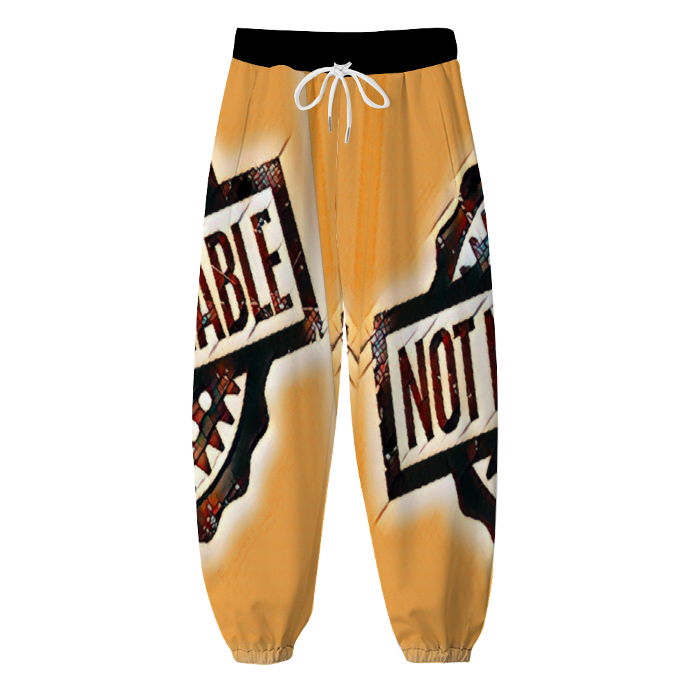 Custom Unisex All Over Print Long Casual Baggy Jogger Pants