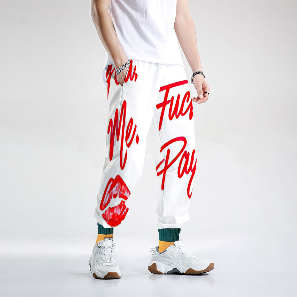 Custom Unisex All Over Print Long Casual Baggy Jogger Pants