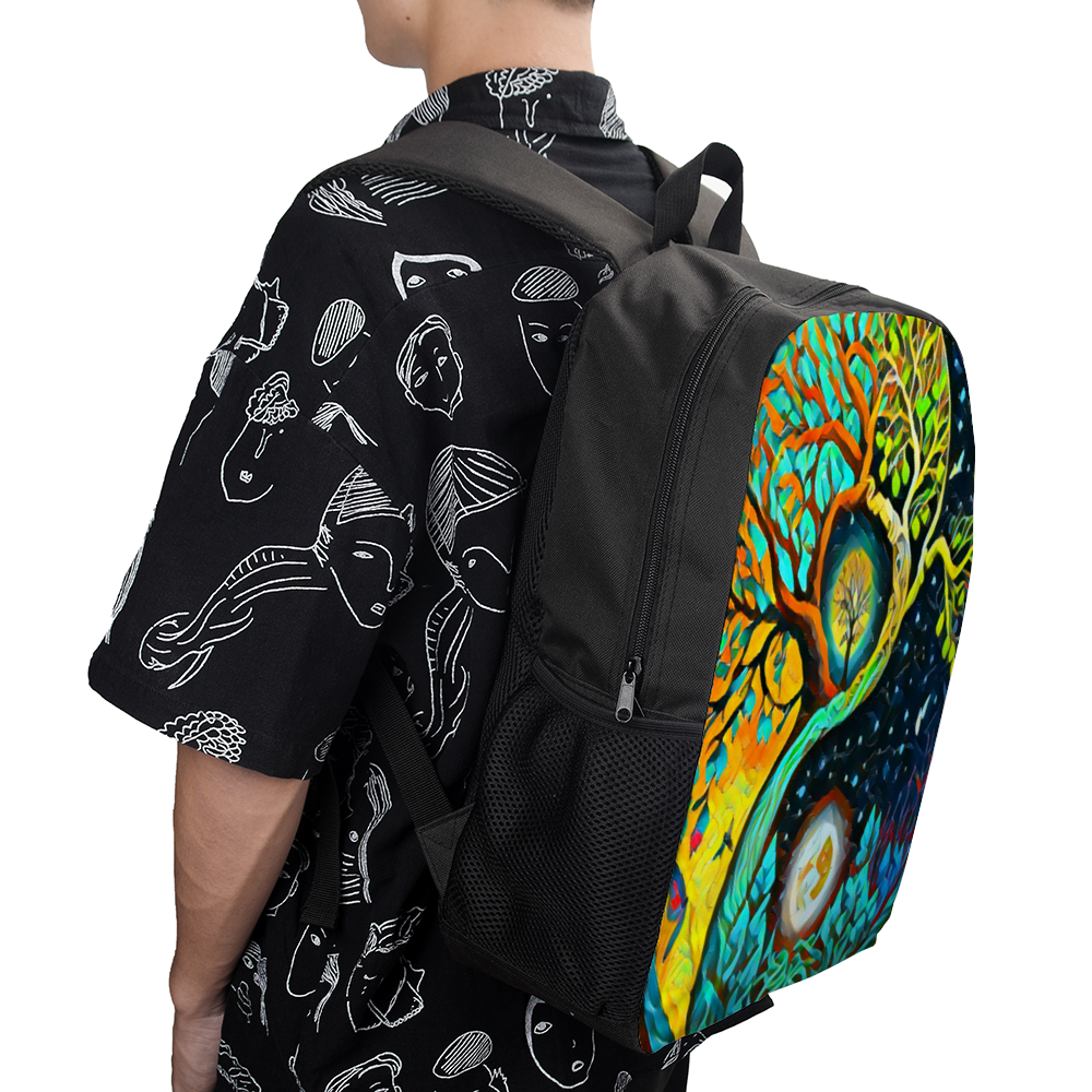 Custom Bag Travel Backpack Fashion Shoulders Bag 12.6" x 16.9" x 5.5"