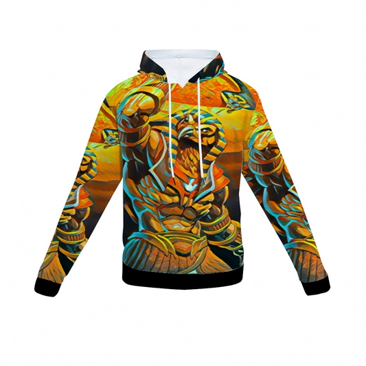 Customizable Unisex All Over Print Plush Hoodies with Pockets