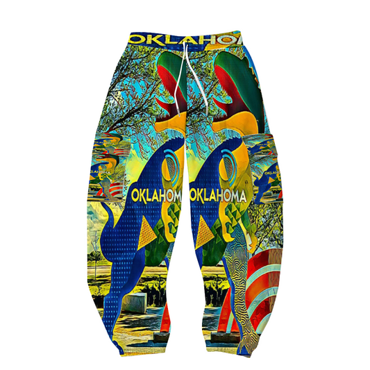 Custom Unisex All Over Print Long Casual Baggy Jogger Pants