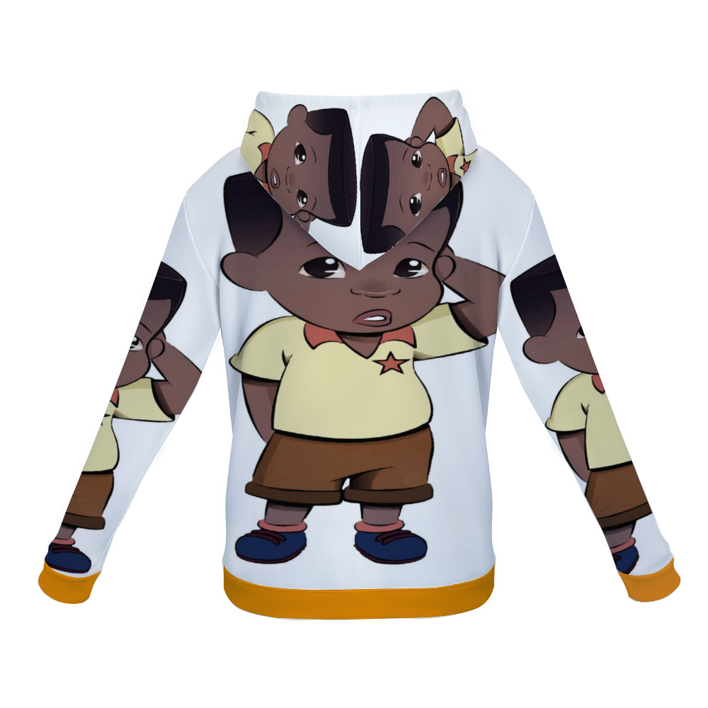 Customizable Unisex All Over Print Plush Hoodies with Pockets