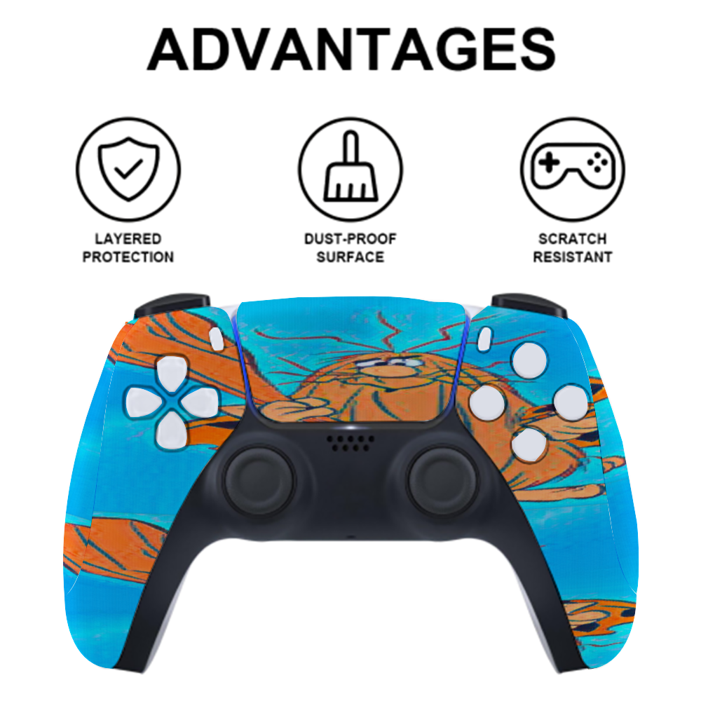 Custom  Sticker for PS5 Controller PS5 Console Sticker  Digital Version and Disc Version