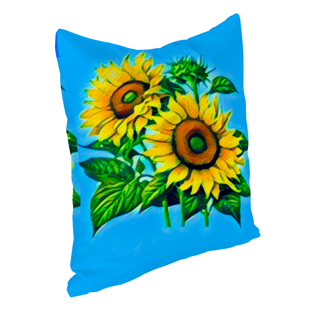 Custom Multisize Cotton Polyester Pillowcases 2 Sides Same Design