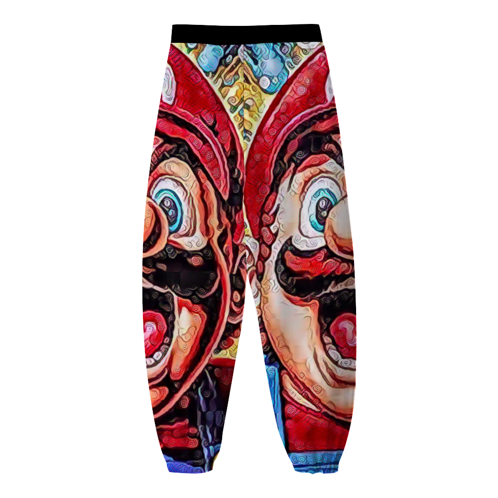 Custom Unisex All Over Print Long Casual Baggy Jogger Pants