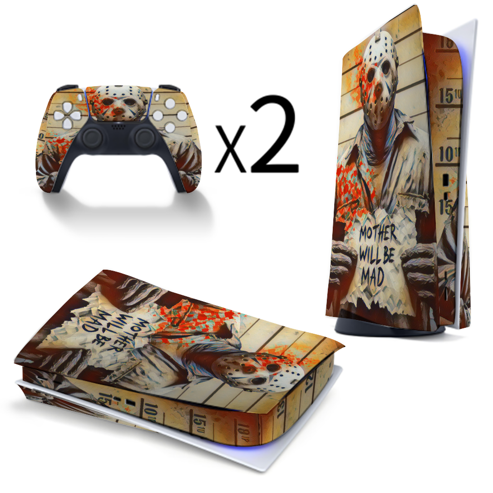 Custom  Sticker for PS5 Controller PS5 Console Sticker  Digital Version and Disc Version