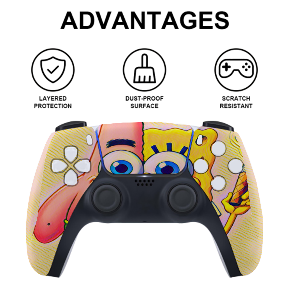 Custom  Sticker for PS5 Controller PS5 Console Sticker  Digital Version and Disc Version