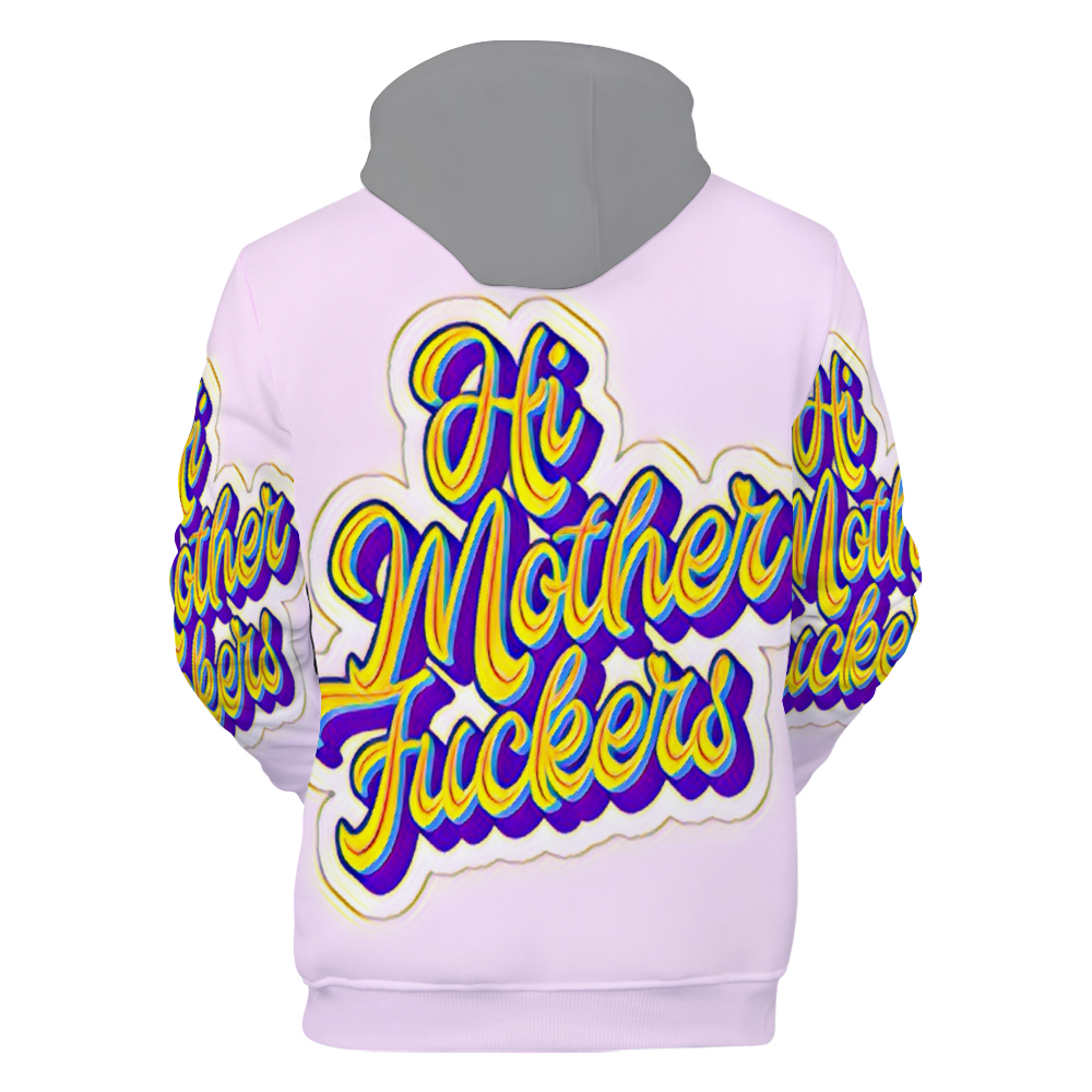 Custom Hoodies Unisex All Over Print Plush Hoodies with Pockets