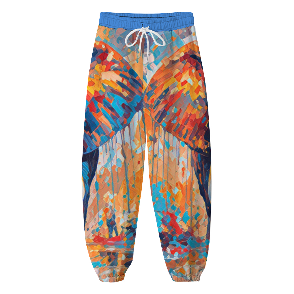 Custom Unisex All Over Print Long Casual Baggy Jogger Pants