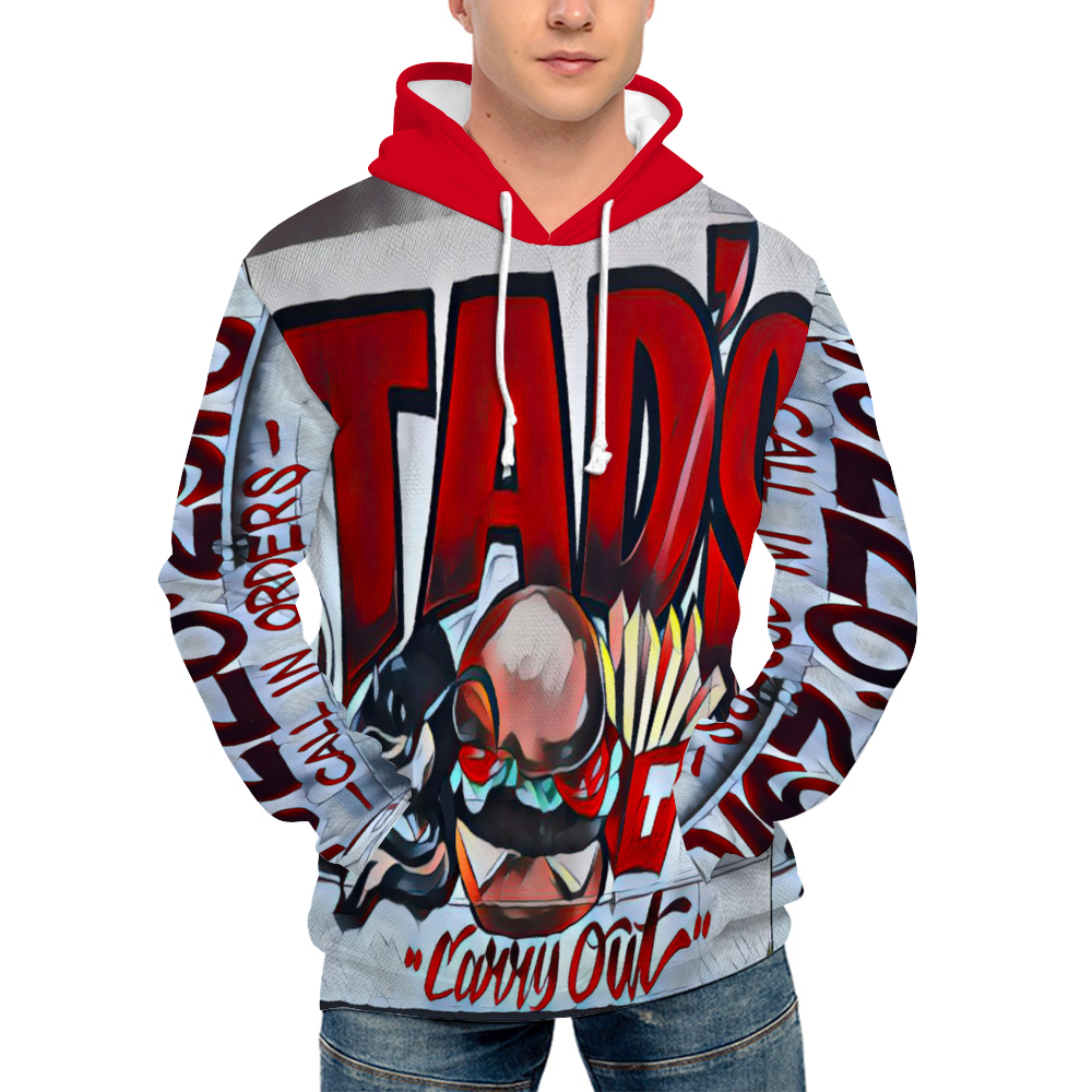 Custom Hoodies Unisex All Over Print Plush Hoodies with Pockets