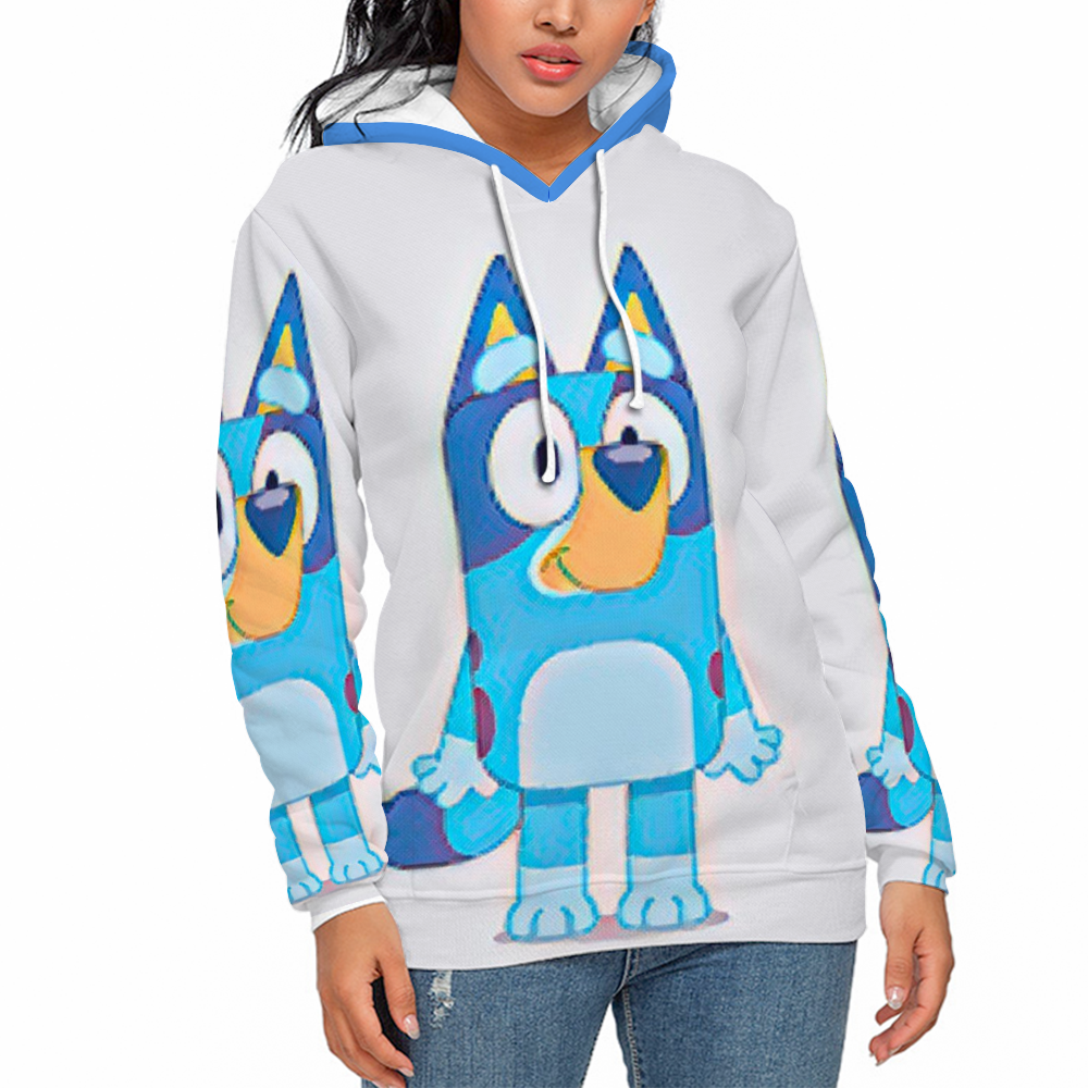 Custom Hoodies Unisex All Over Print Plush Hoodies with Pockets