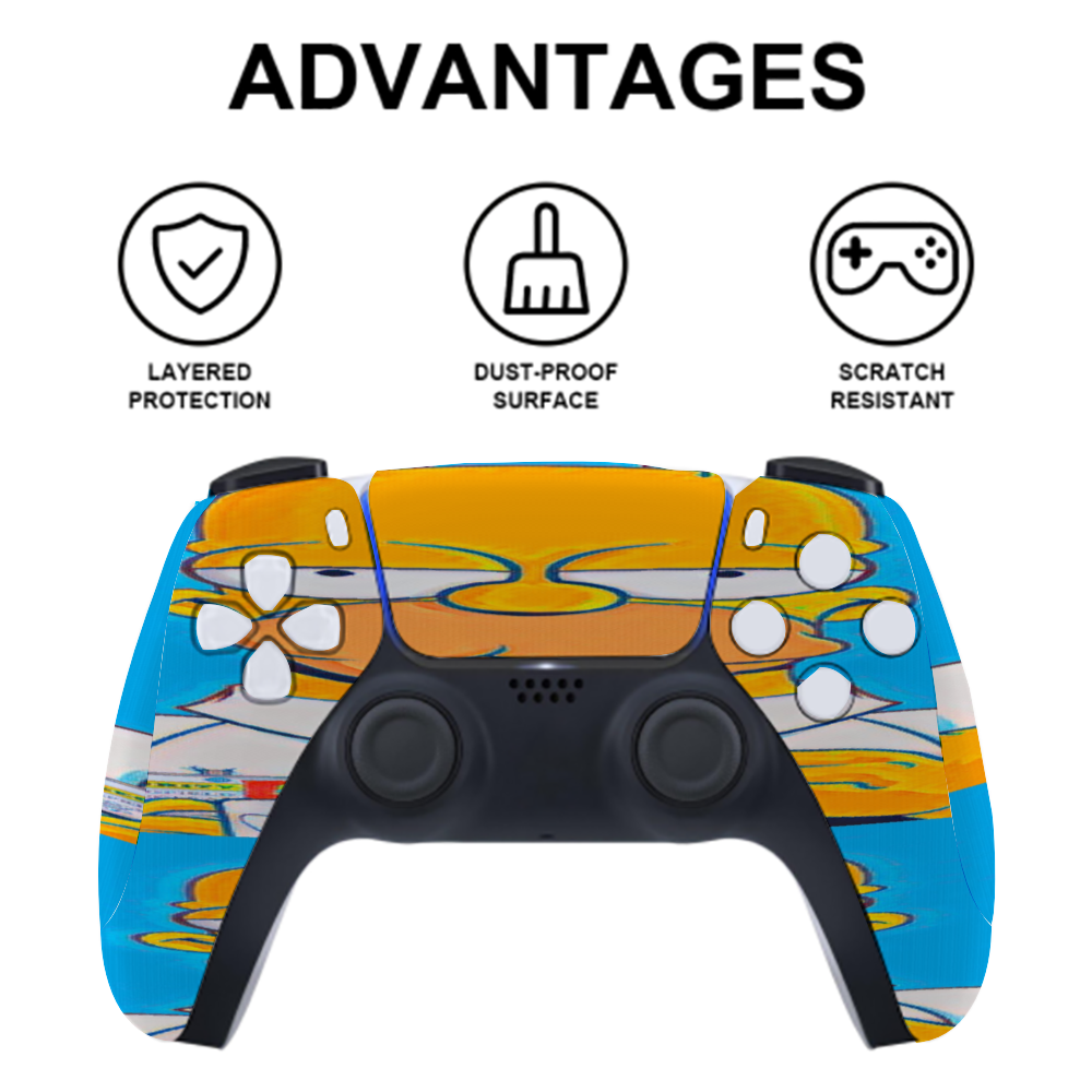 Custom  Sticker for PS5 Controller PS5 Console Sticker  Digital Version and Disc Version