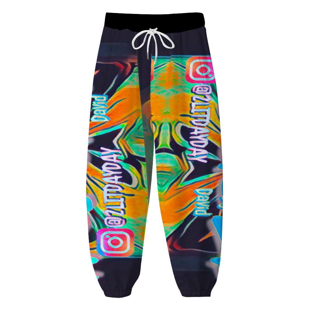 Custom Unisex All Over Print Long Casual Baggy Jogger Pants