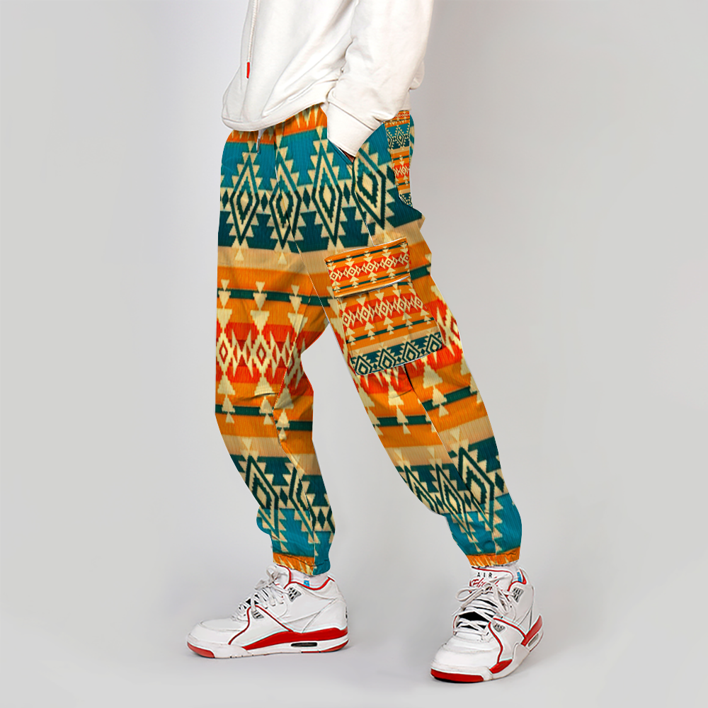 Custom Unisex All Over Print Long Casual Baggy Jogger Pants