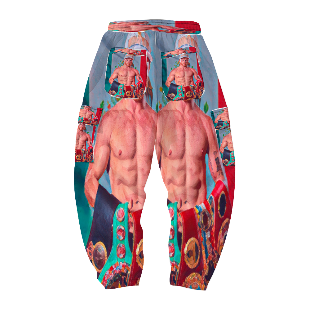 Custom Unisex All Over Print Long Casual Baggy Jogger Pants