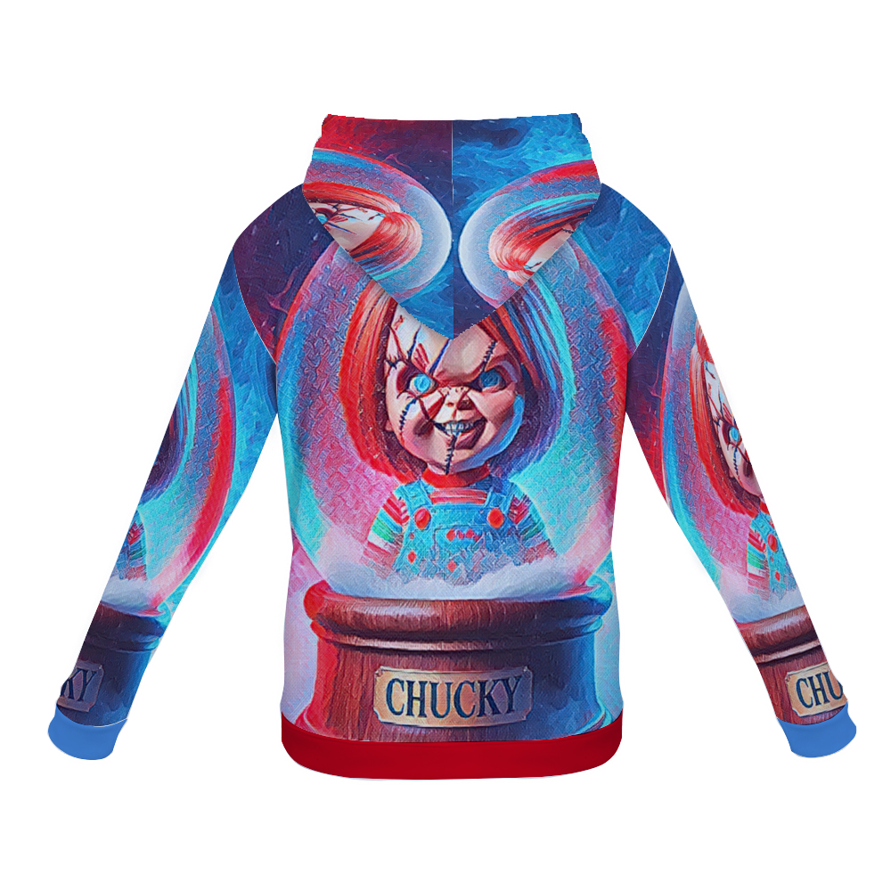 Customizable Unisex All Over Print Plush Hoodies with Pockets