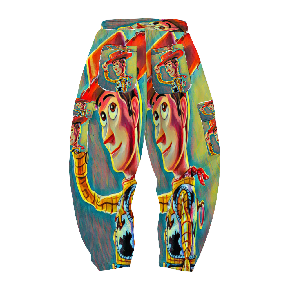 Custom Unisex All Over Print Long Casual Baggy Jogger Pants