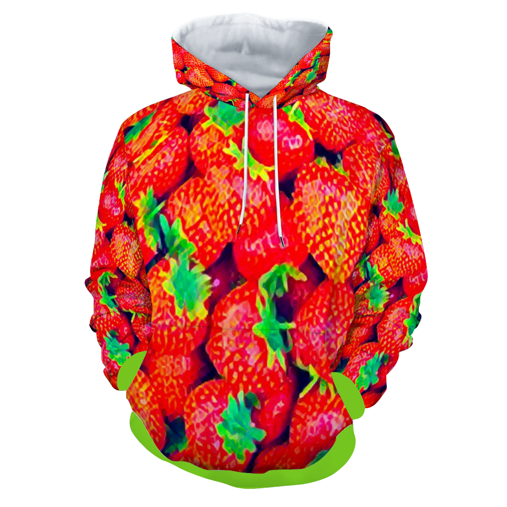 Customizable Unisex All Over Print Plush Hoodies with Pockets