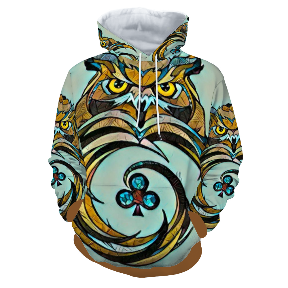 Customizable Unisex All Over Print Plush Hoodies with Pockets