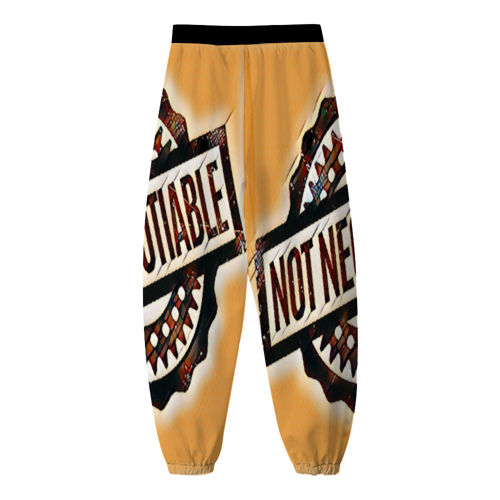 Custom Unisex All Over Print Long Casual Baggy Jogger Pants