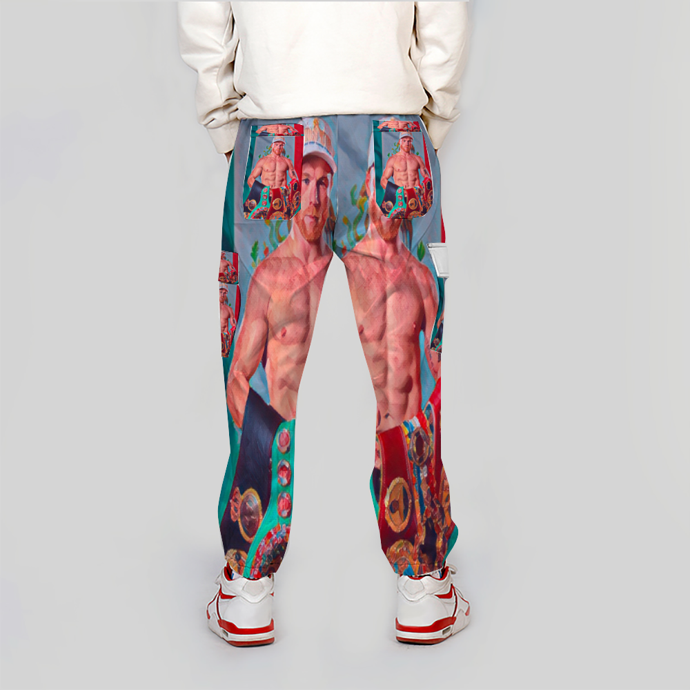 Custom Unisex All Over Print Long Casual Baggy Jogger Pants