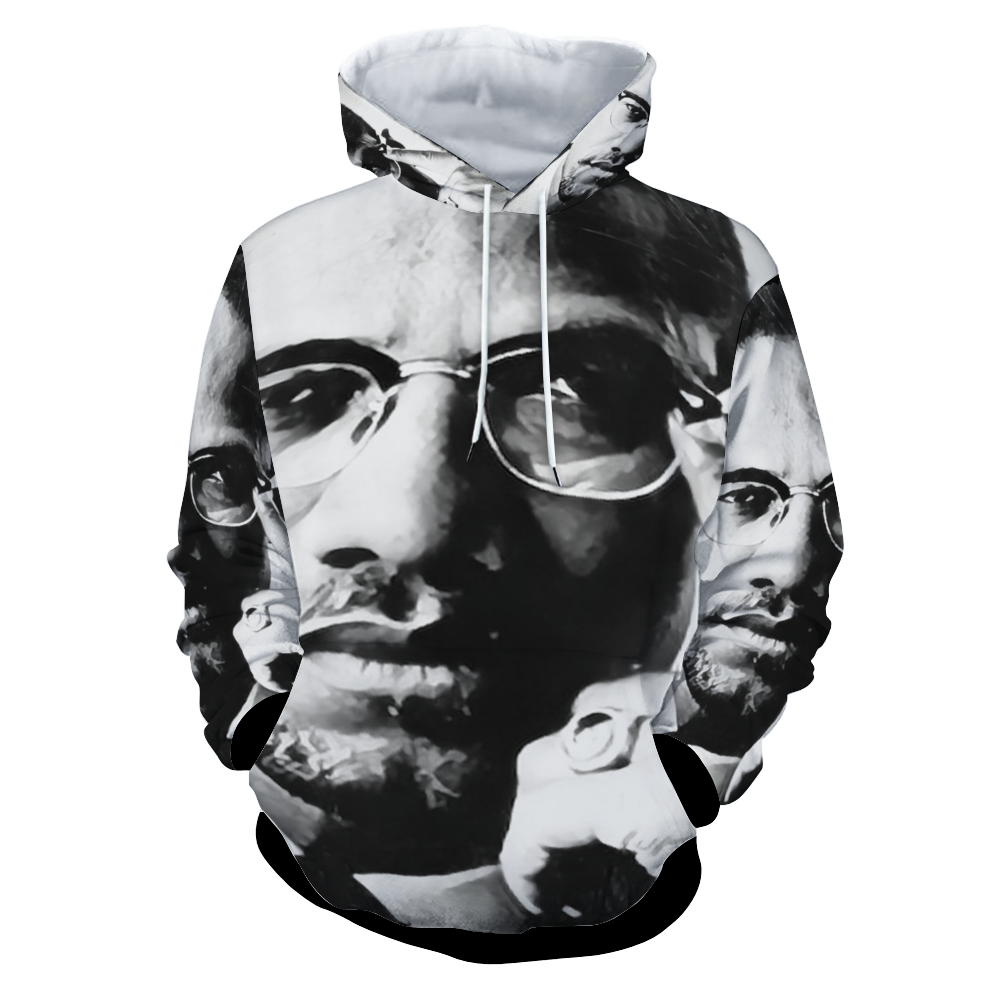 Customizable Unisex All Over Print Plush Hoodies with Pockets