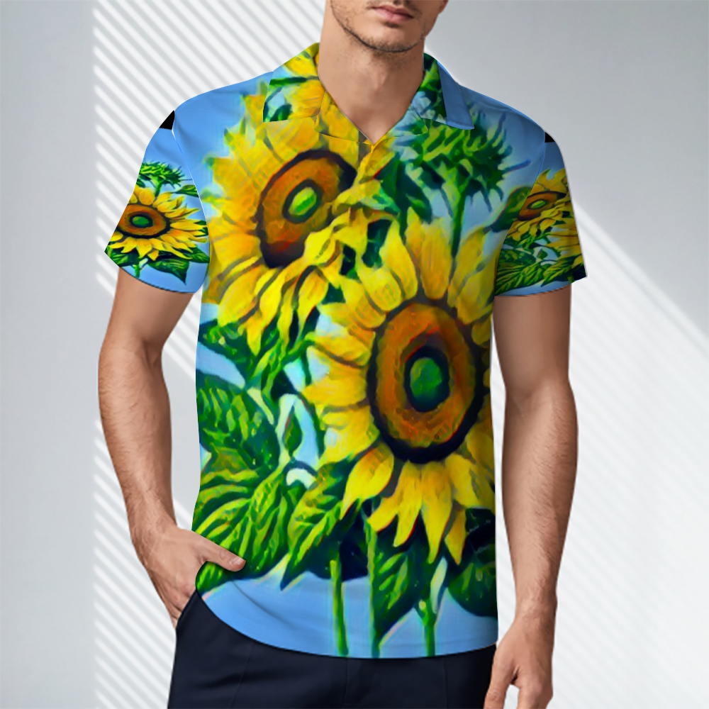 Custom All Over Print POLO Shirt Men's Classic Shirt Tees