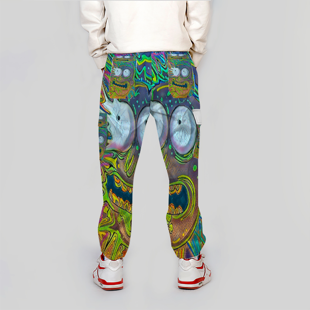 Custom Unisex All Over Print Long Casual Baggy Jogger Pants