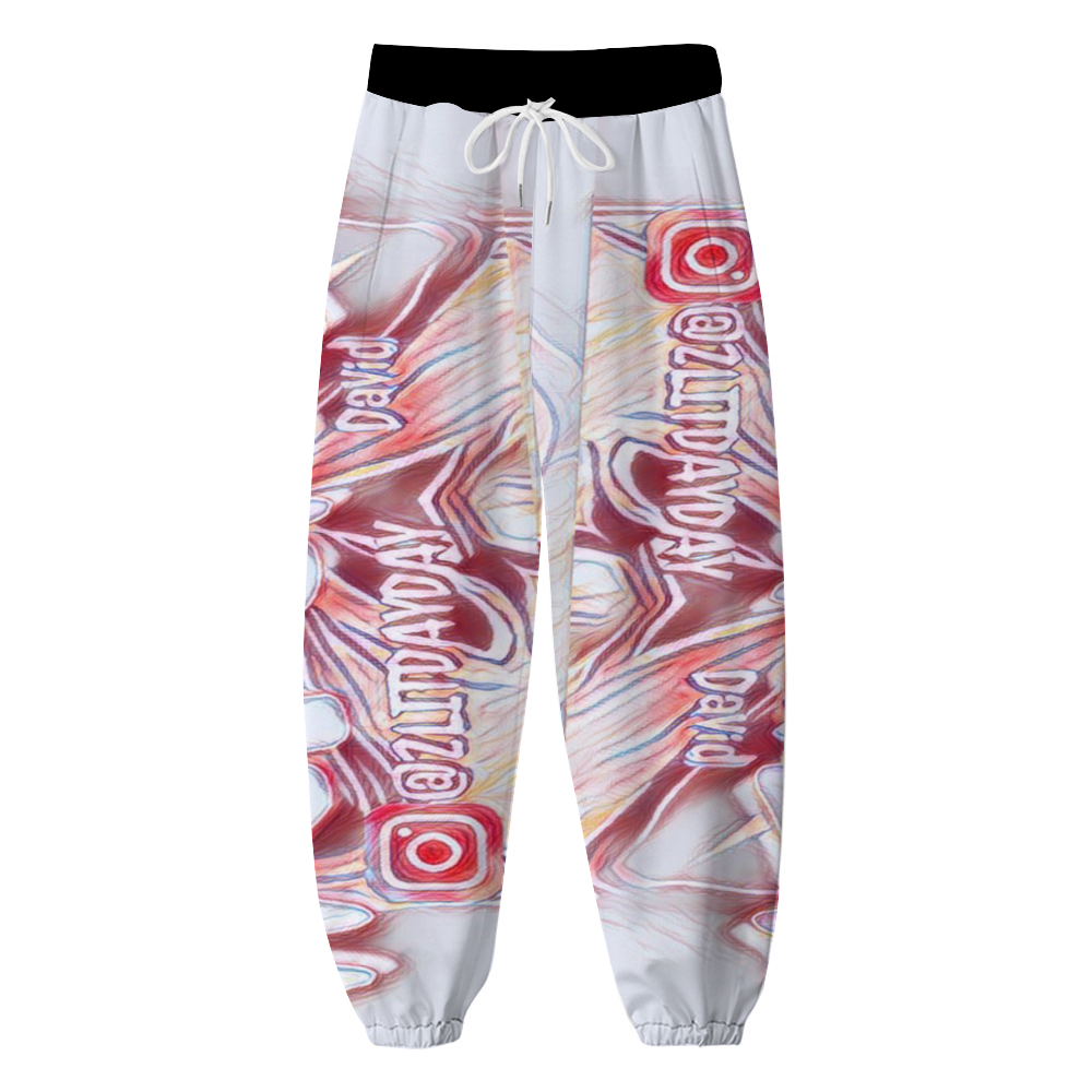 Custom Unisex All Over Print Long Casual Baggy Jogger Pants