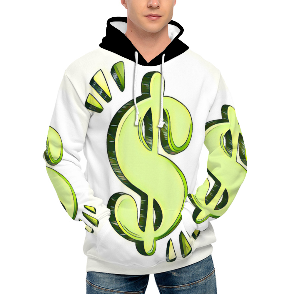 Custom Hoodies Unisex All Over Print Plush Hoodies with Pockets